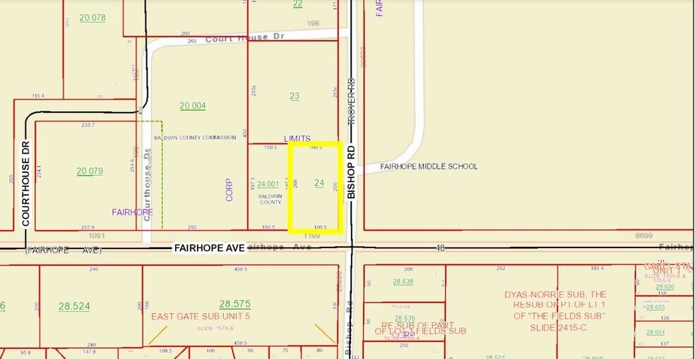 8477 Fairhope Ave, Fairhope, AL à vendre - Photo du bâtiment - Image 1 de 2