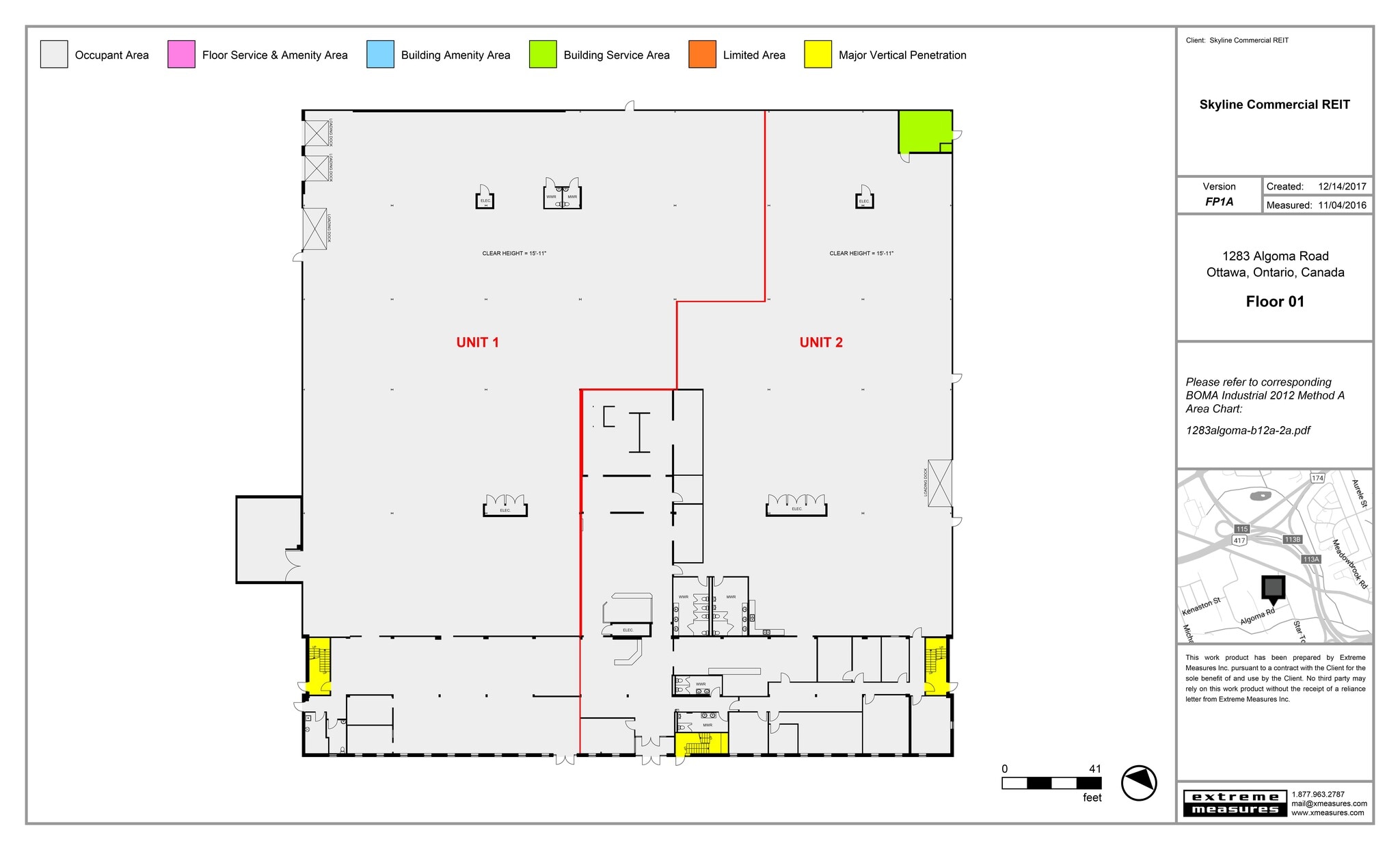 1283 Algoma Rd, Gloucester, ON for lease Site Plan- Image 1 of 1