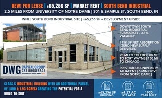 More details for 301 E Sample St, South Bend, IN - Industrial for Lease