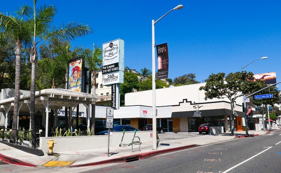 8555 Sunset Blvd, Los Angeles, CA à louer - Photo du bâtiment - Image 1 de 2