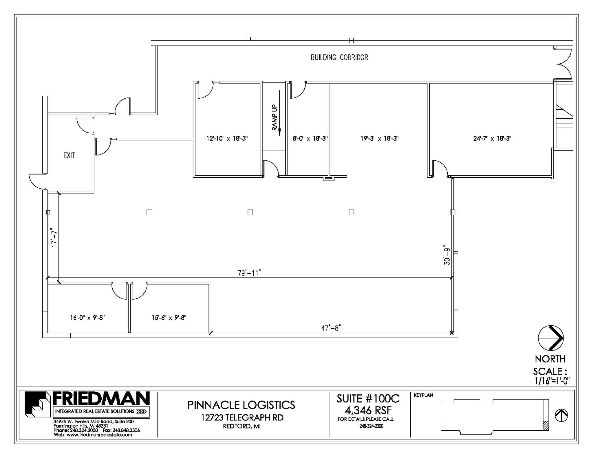 12723 Telegraph Rd, Redford Township, MI for lease Interior Photo- Image 1 of 2