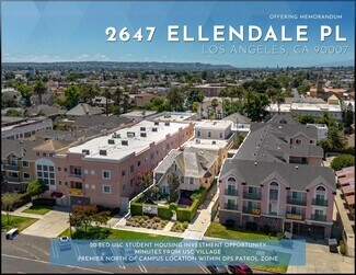 Plus de détails pour 2647 Ellendale Pl, Los Angeles, CA - Multi-résidentiel à vendre