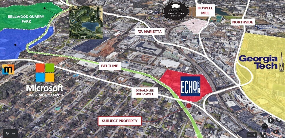 688 Donald Lee Hollowell Pkwy NW, Atlanta, GA à louer - Photo du bâtiment - Image 3 de 4