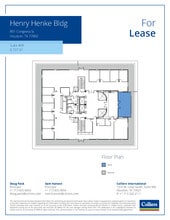 801 Congress St, Houston, TX for lease Floor Plan- Image 1 of 2