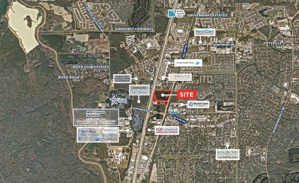 23320 Highway 59 N, Kingwood, TX à vendre - Aérien - Image 2 de 4