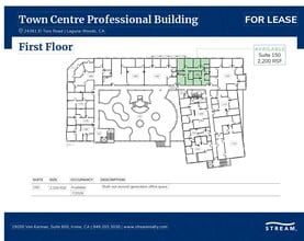 24361 El Toro Rd, Laguna Woods, CA for lease Floor Plan- Image 1 of 1