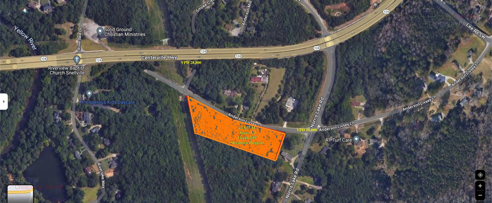 Anderson-Livsey Rd, Snellville, GA for sale - Building Photo - Image 1 of 5