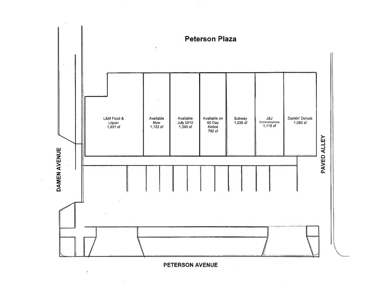 1954-1964 W Peterson Ave, Chicago, IL for lease - Building Photo - Image 2 of 2