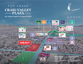 Plus de détails pour 4116-4280 W Craig Rd, North Las Vegas, NV - Local commercial à louer