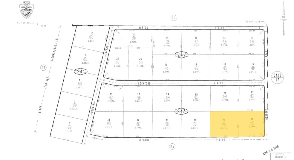 Outlet Center Dr, Barstow, CA for sale - Plat Map - Image 2 of 2
