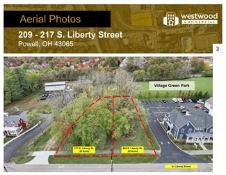 More details for 209 - 217 Liberty St, Powell, OH - Land for Sale
