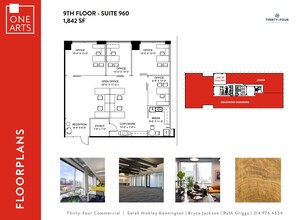 1722 Routh St, Dallas, TX à louer Plan d’étage- Image 1 de 1