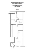 2337 Technology Pky, Hollister, CA for lease Floor Plan- Image 2 of 2