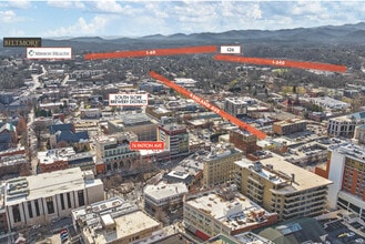 72-74 Patton Ave, Asheville, NC - AERIAL map view - Image1