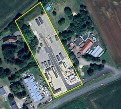 Berthecourt, OIS - Aérien  Vue de la carte