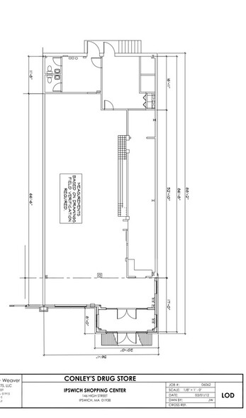 146 High St, Ipswich, MA à louer - Plan d  tage - Image 3 de 10