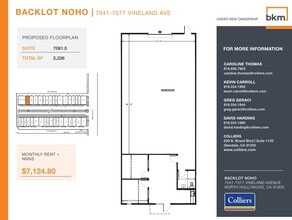 7041-7057 1/2 Vineland Ave, North Hollywood, CA for lease Floor Plan- Image 1 of 1