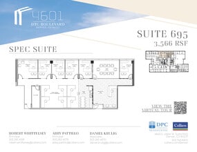 4601 Dtc Blvd, Denver, CO for lease Floor Plan- Image 1 of 1