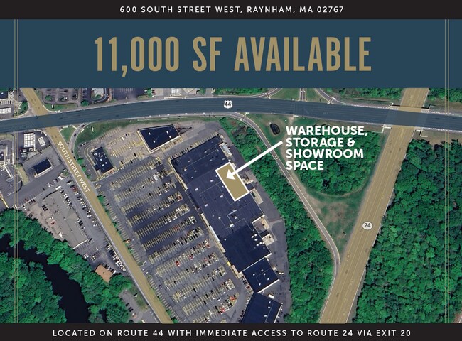 Plus de détails pour 600 South St W, Raynham, MA - Commerce de détail, Industriel à louer