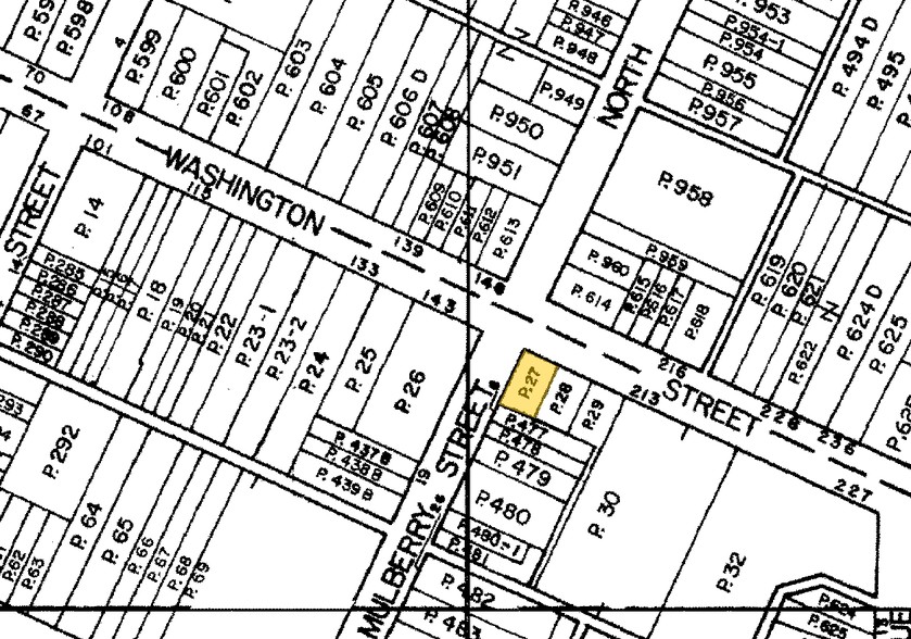 201-203 E Washington St, Hagerstown, MD à vendre - Plan cadastral - Image 2 de 2