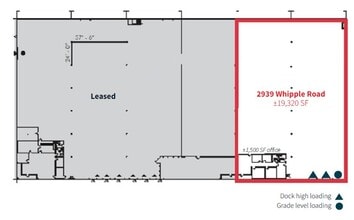 2935-2953 Whipple Rd, Union City, CA for lease Floor Plan- Image 2 of 7