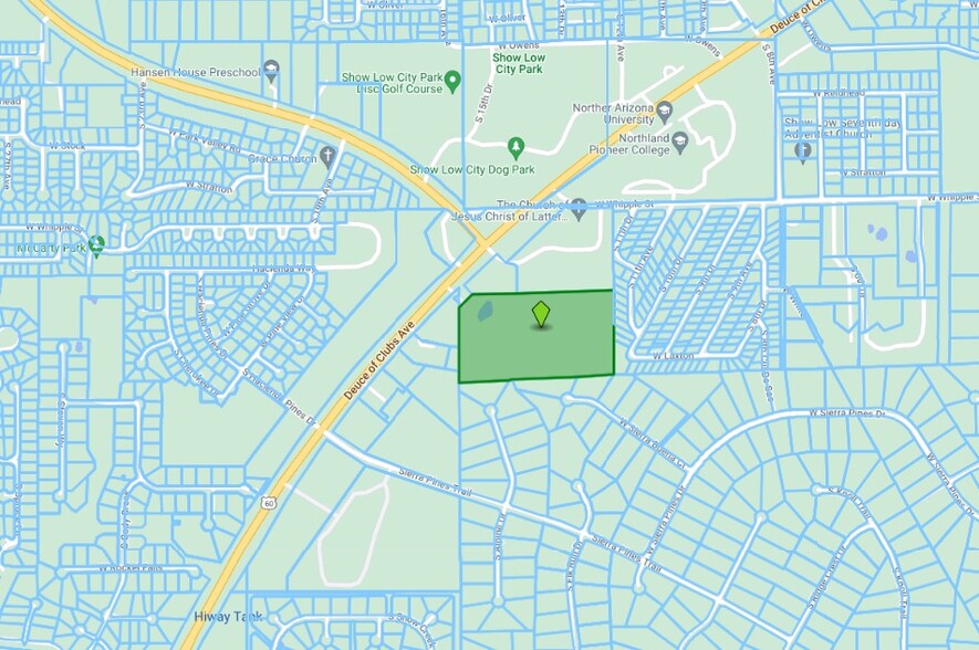 Highway 60 & Highway, Show Low, AZ for sale - Plat Map - Image 2 of 2