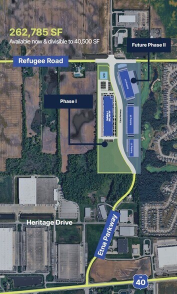 2300 Etna Pky SW, Etna, OH à louer - Plan de site - Image 2 de 2