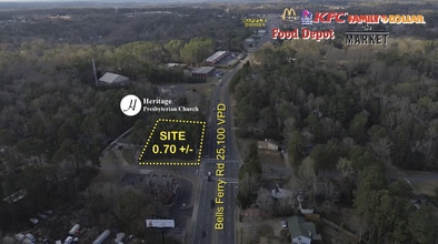 5299 Bells Ferry Rd, Acworth, GA - AERIAL  map view - Image1