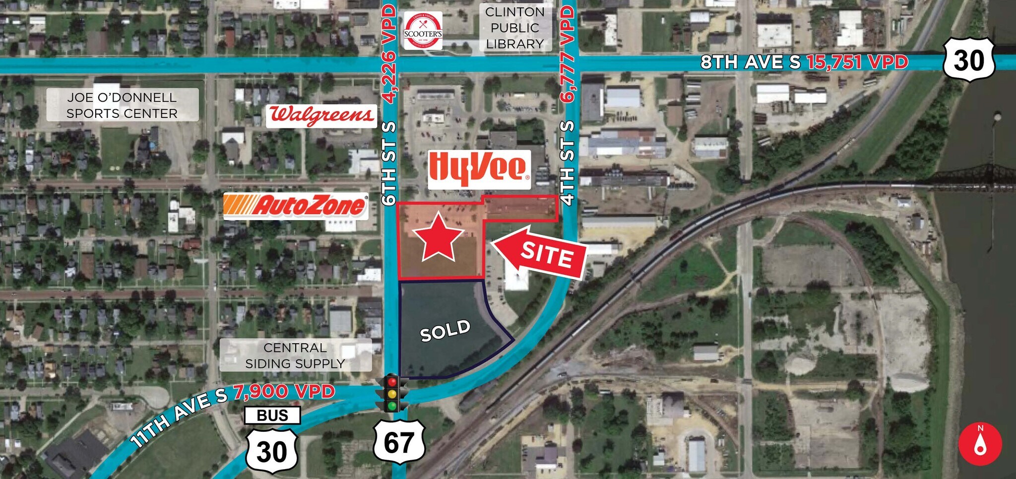 1010 4th St, Clinton, IA à vendre Photo du bâtiment- Image 1 de 6