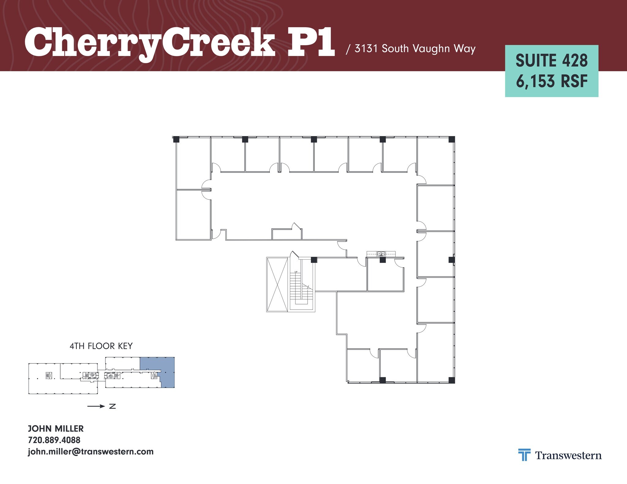 3131 S Vaughn Way, Aurora, CO for lease Site Plan- Image 1 of 2