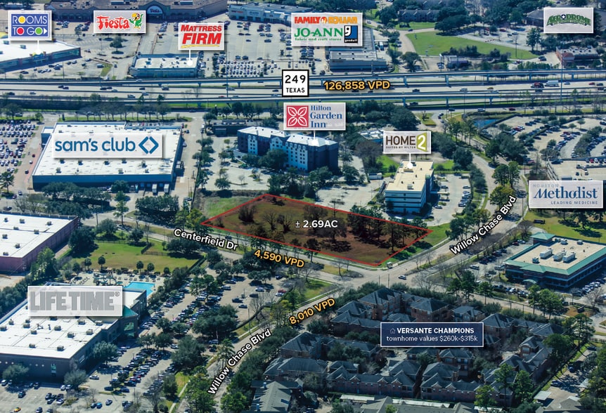 00 Willow Chase Dr, Houston, TX for sale - Building Photo - Image 2 of 4