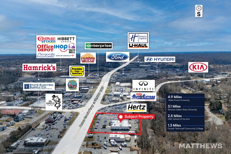 1370 Peters Creek Pky, Winston-Salem, NC à vendre - Photo du bâtiment - Image 3 de 3