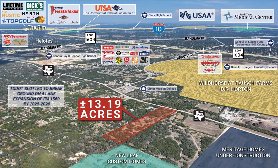 10293 FM 1560 N, San Antonio, TX for sale - Primary Photo - Image 1 of 1