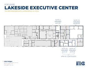 7901 Baymeadows Way, Jacksonville, FL for lease Floor Plan- Image 1 of 3
