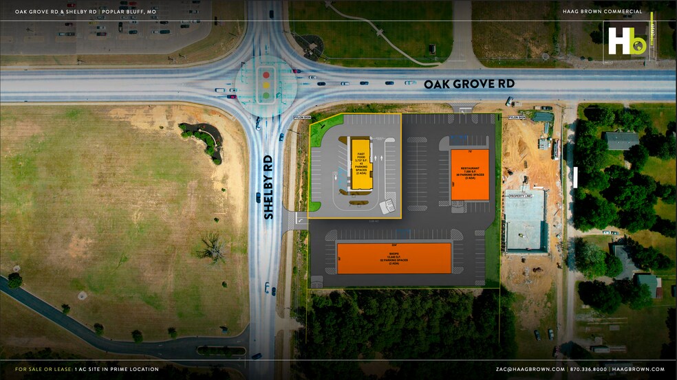 Oak Grove Rd., Poplar Bluff, MO à vendre - Photo du bâtiment - Image 2 de 6