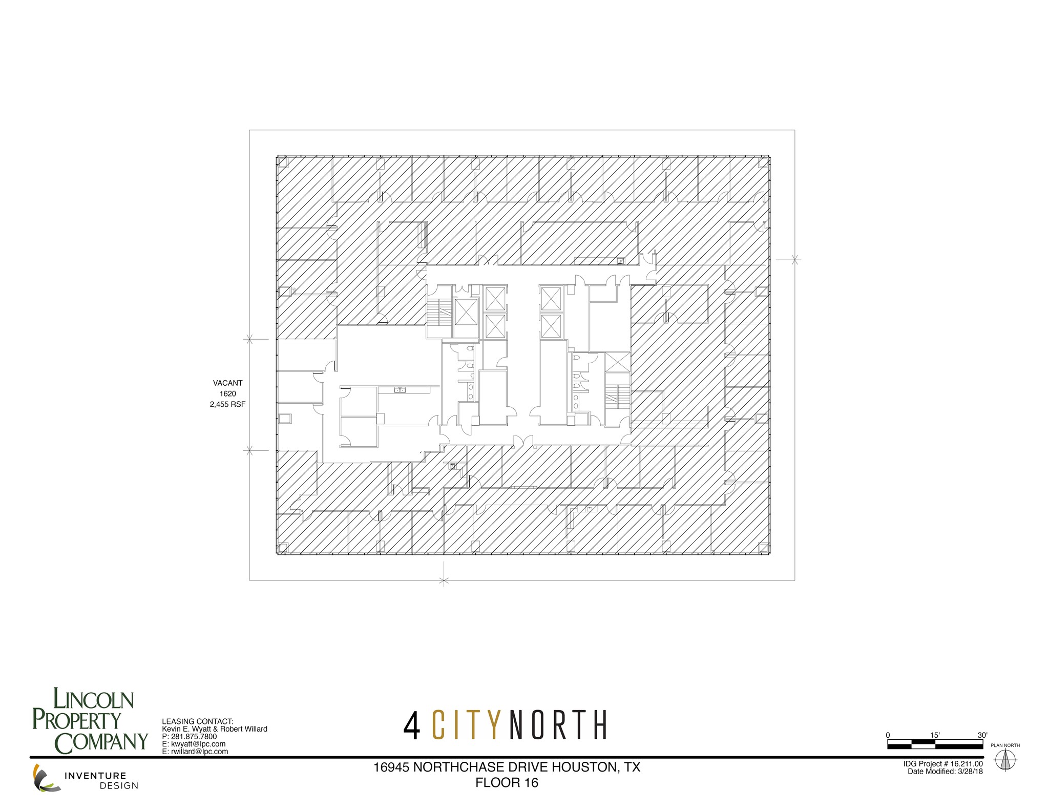 16945 Northchase Dr, Houston, TX à louer Plan de site- Image 1 de 1