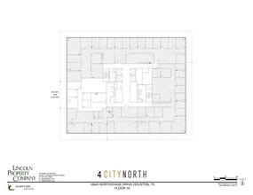 16945 Northchase Dr, Houston, TX à louer Plan de site- Image 1 de 1