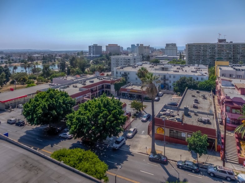 521-545 S Alvarado St, Los Angeles, CA for lease - Aerial - Image 2 of 7