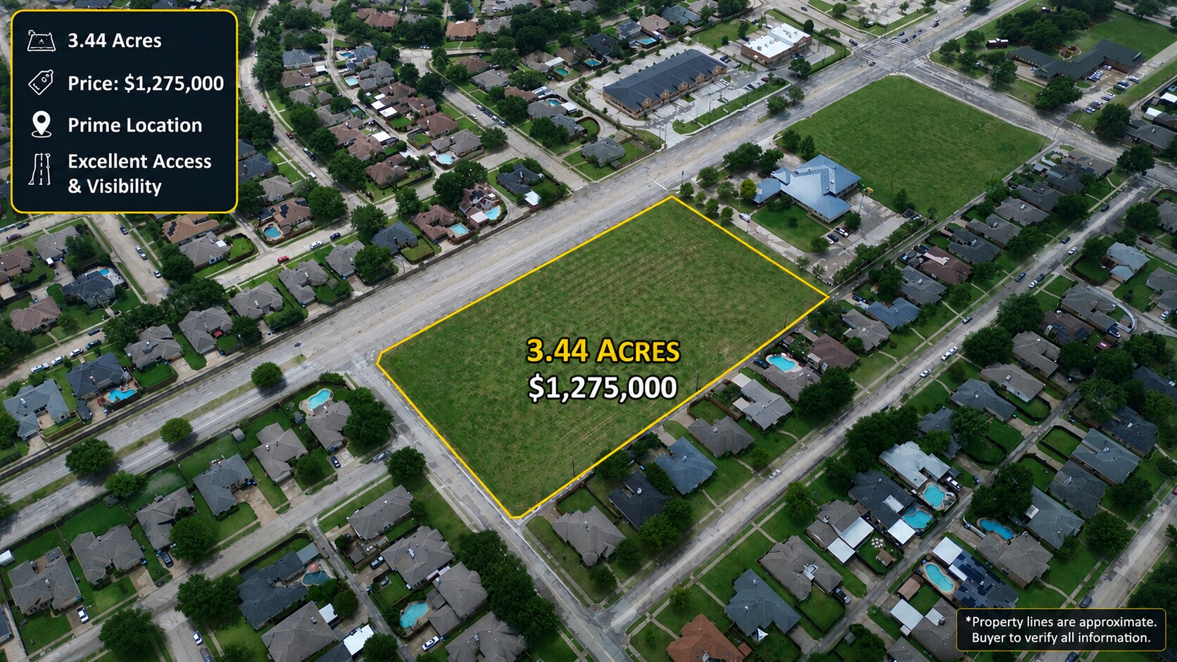 6700 Rowlett Rd, Rowlett, TX for sale Aerial- Image 1 of 5