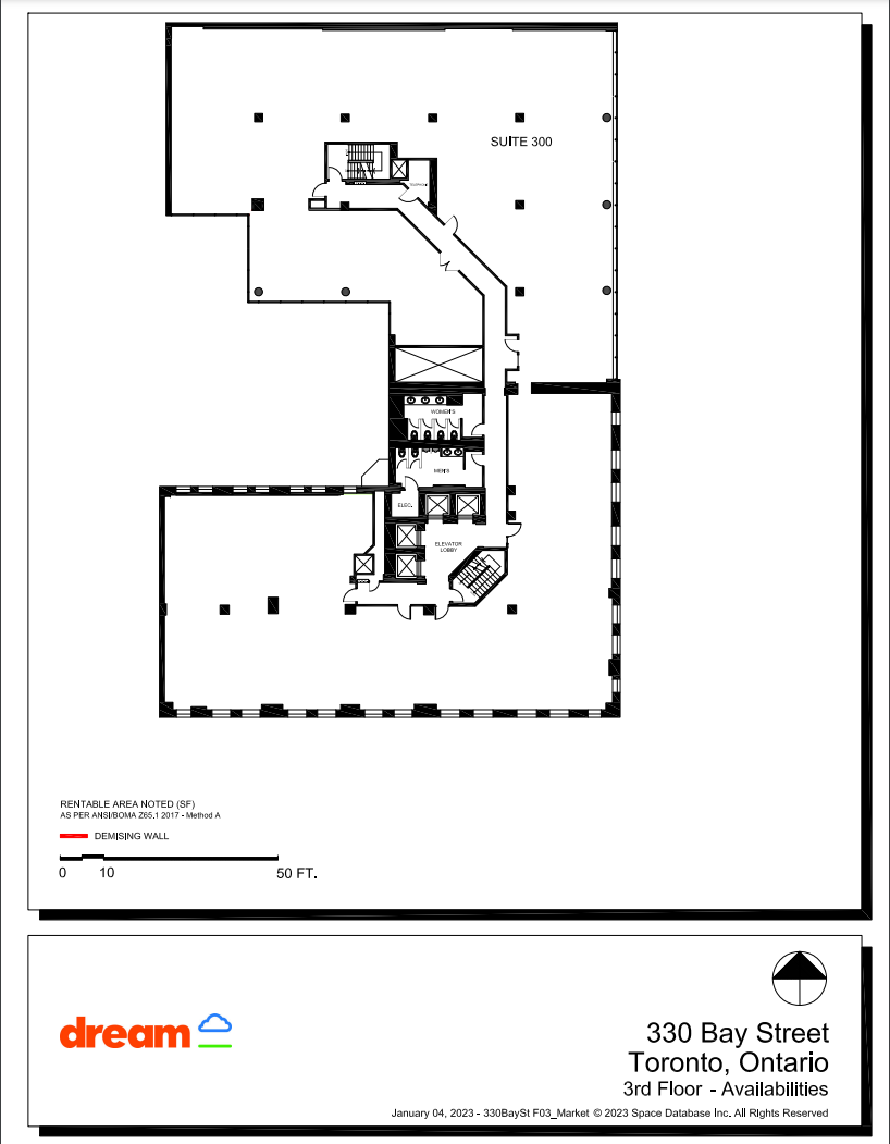 330 Bay St, Toronto, ON à louer Plan d  tage- Image 1 de 1