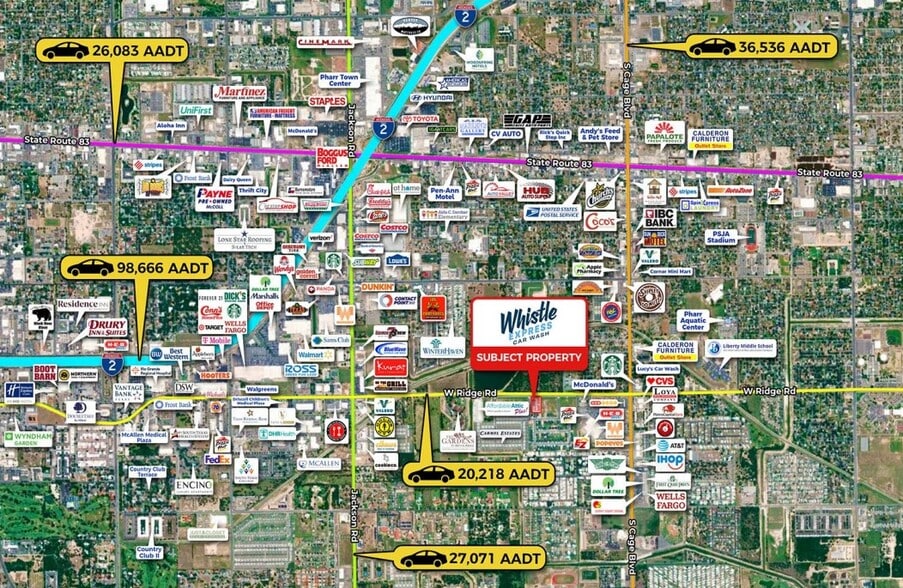 701 W Ridge Rd, Pharr, TX for sale - Aerial - Image 2 of 4