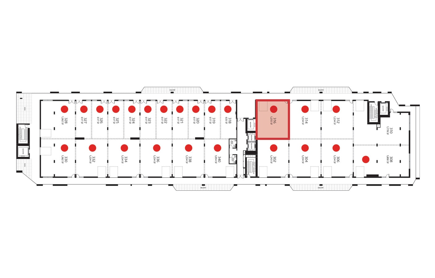 8250 Manitoba St, Vancouver, BC V5X 0L6 - Unit 316 -  - Floor Plan - Image 1 of 3