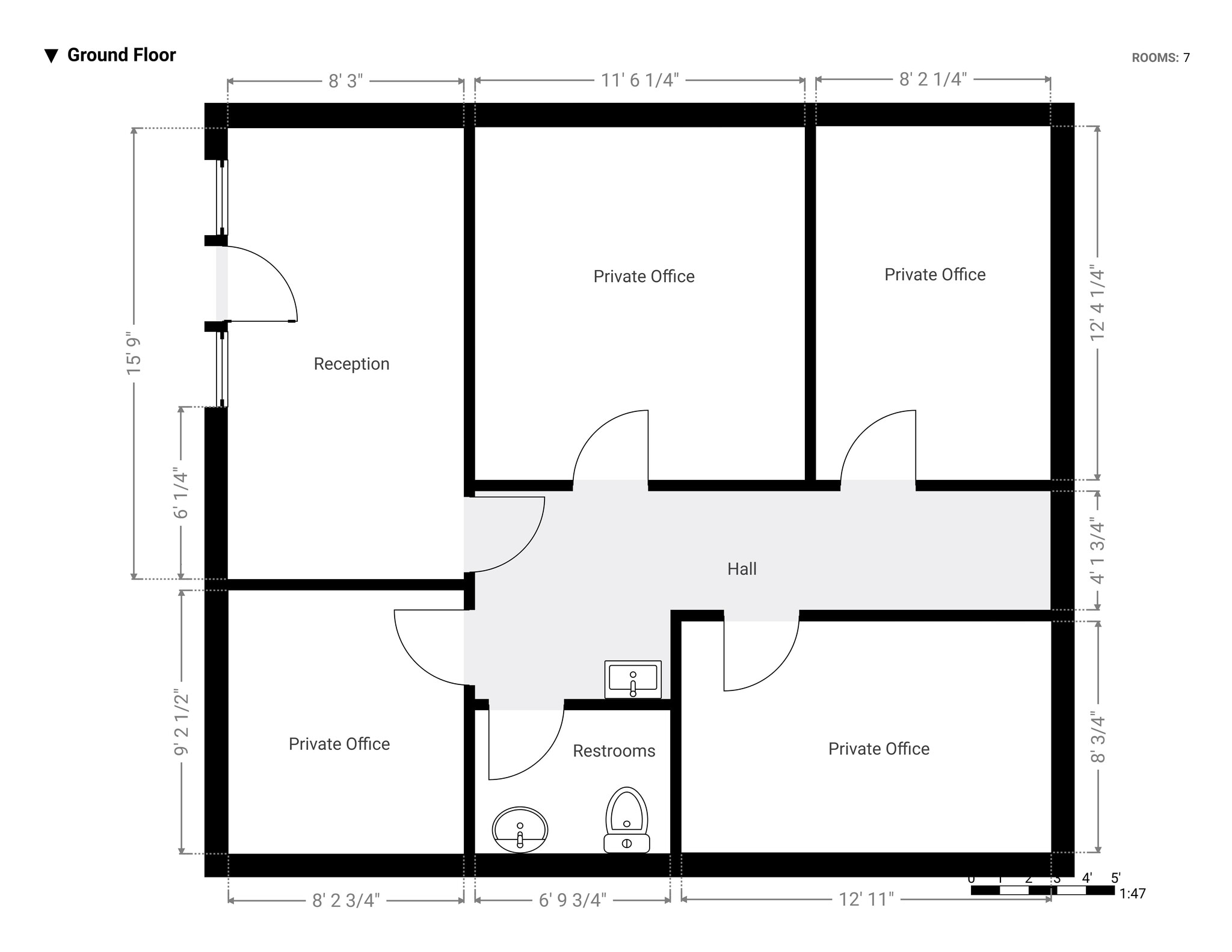 813 Brown Trl, Bedford, TX for lease Site Plan- Image 1 of 5