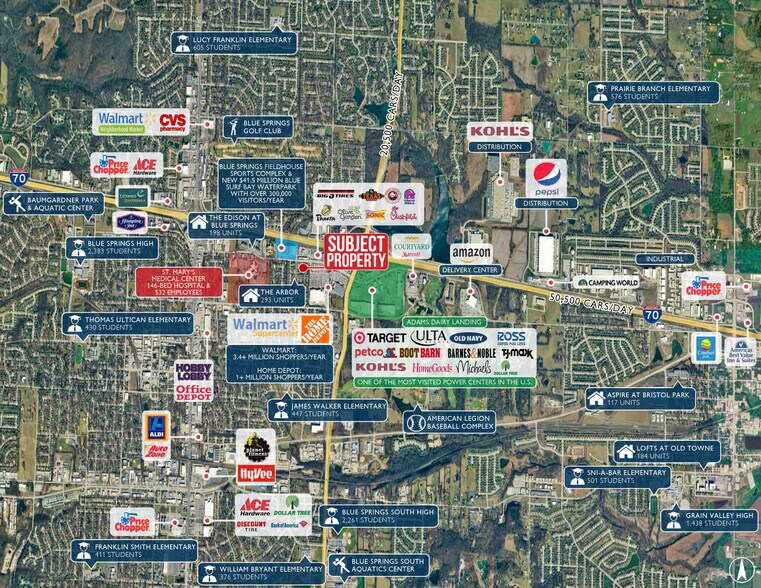 SEC of NE Coronado Dr. & NE Sunnyside School Rd., Blue Springs, MO à vendre - Photo du bâtiment - Image 3 de 4