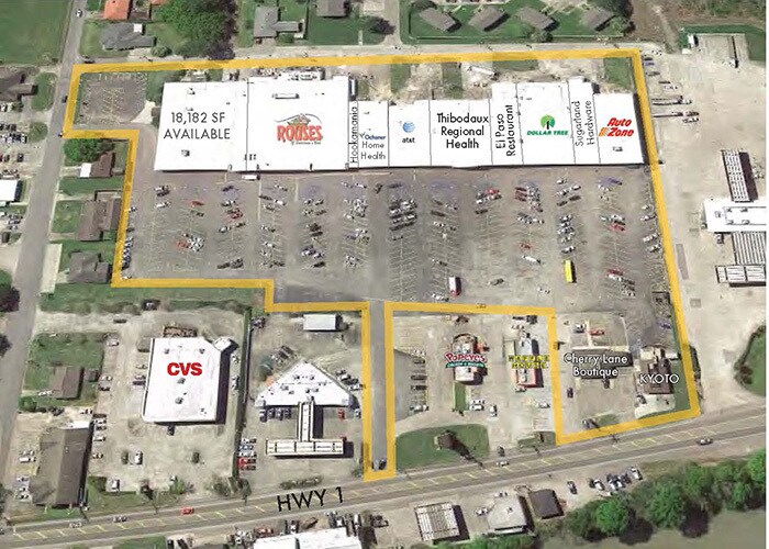 4560 Highway 1, Raceland, LA à louer - Photo du bâtiment - Image 2 de 13