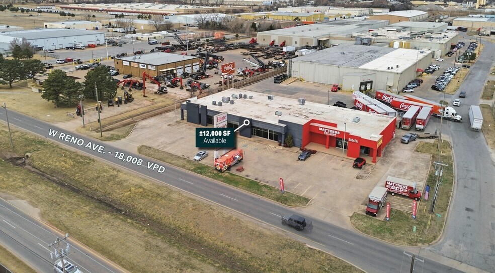 3801 W Reno Ave, Oklahoma City, OK à vendre - Aérien - Image 2 de 2