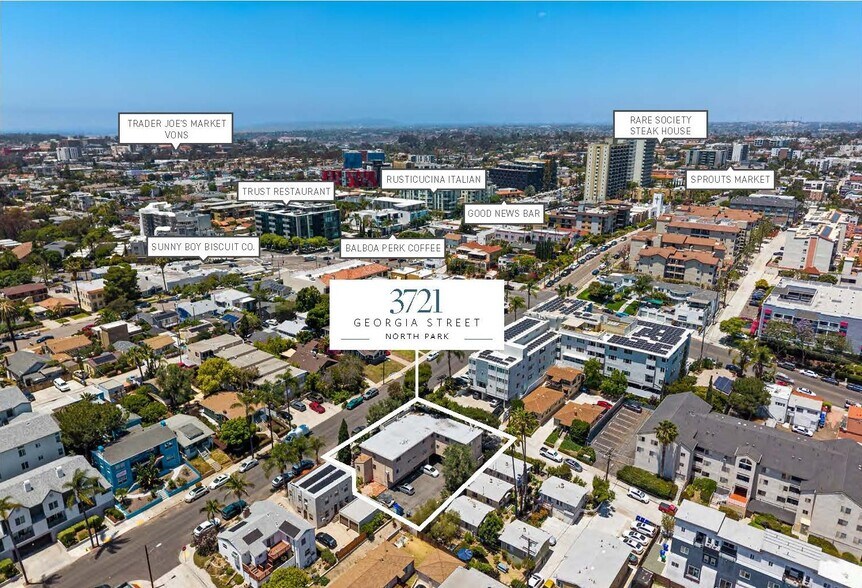 3721 Georgia St, San Diego, CA à vendre - Photo du bâtiment - Image 2 de 10
