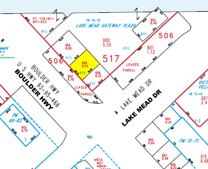 130 N Boulder Hwy, Henderson, NV à vendre - Plan cadastral - Image 2 de 5