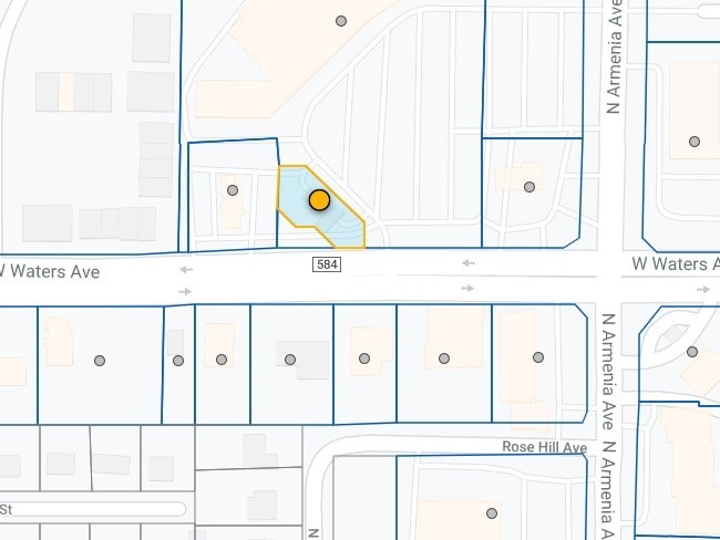 2615 W Waters Ave, Tampa, FL for lease - Plat Map - Image 2 of 2