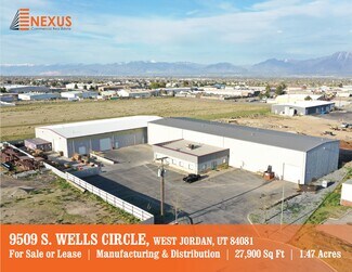 Plus de détails pour 9509 S Wells Cir, West Jordan, UT - Industriel à louer